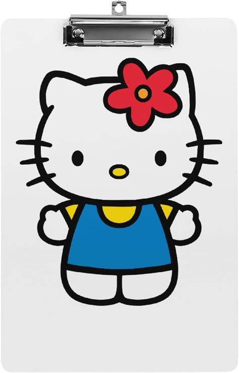 Jp ハローキティ Hello Kitty クリップボード A4タテ型 フォルダーボード ファイルバインダー 事務用品用 プラスチック ファイルボード オフィス筆記用