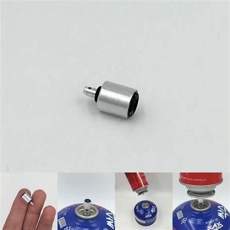 Outdoor Gas Refill Adapter Camping Stove Cylinder Accessories Inflate ...