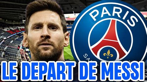 CONFIRMÉ LE CONSEIL A PRIS LA DÉCISION MESSI HORS DU PSG L