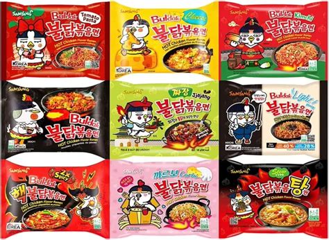 Spicehub Samyang Korean Buldak Hot Chicken Spicy Ramen Noodles