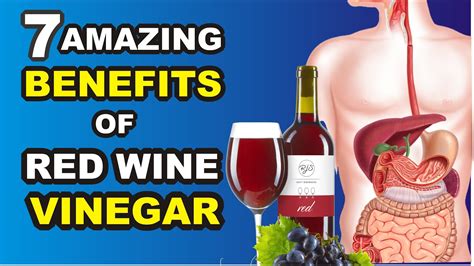 7 Amazing HEALTH Benefits Of RED WINE VINEGAR YouTube