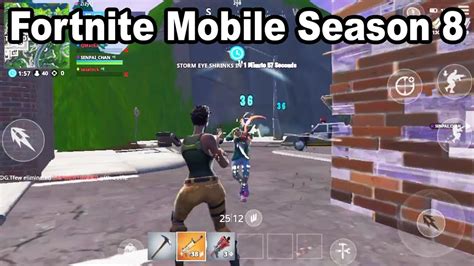 Fortnite Mobile Season 8 - iOS Gameplay - YouTube