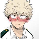 Bakugo blushing Meme Generator - Imgflip