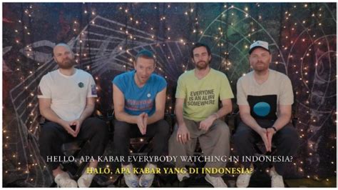 Coldplay Konser Di Jakarta 15 November Simak Cara War Tiketnya Bulan