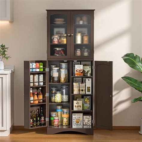 Amazon Artpower Freestanding Kitchen Pantry Storage Sideboard