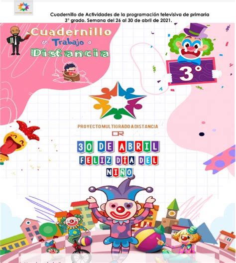 Cuadernillo de Actividades de la programación televisiva de primaria 3