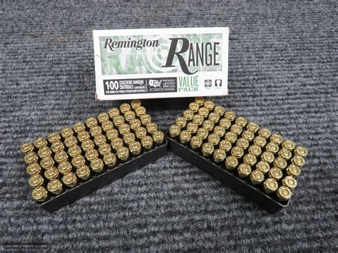 Remington 9mm Ammo 115 Gr Fmj 100 Round Value Pack