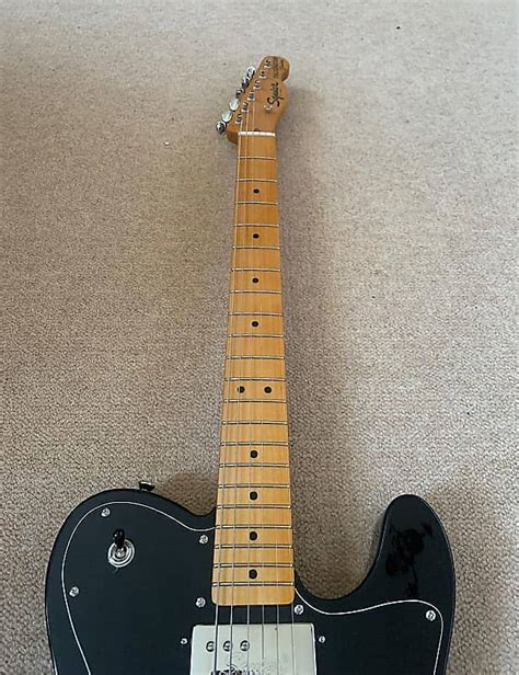 Squier Classic Vibe S Telecaster Custom Maple Fingerboard Black