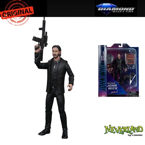 Sold Out Diamond Select John Wick Select Chapter Black Suit Action