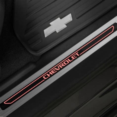 2015 2020 Chevrolet Door Sill Plates Illuminated 22933513 GM Outlet