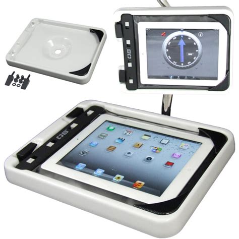 Waterproof iPad Case Boat Mount - Works with most tablets