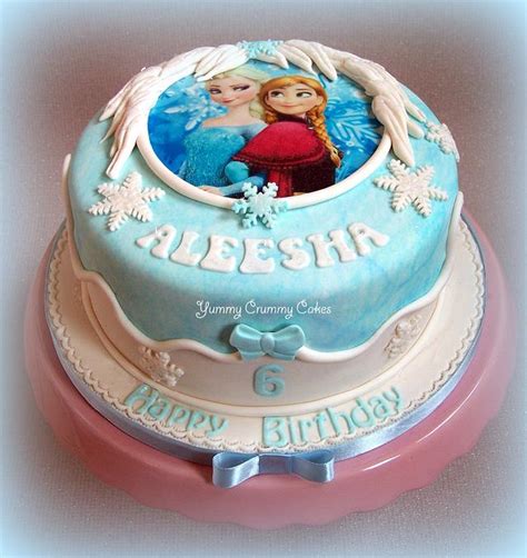 Frozen Decorated Cake By Yummy Crummy Cakes Cakesdecor