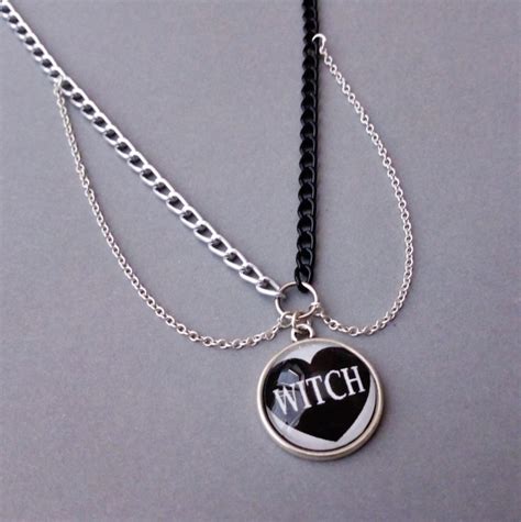 Nu Goth Witch Choker Etsy Shop OfStarsAndWine Jewellery