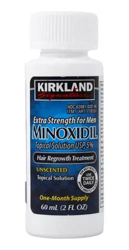 Tratamiento Caída Cabello Minoxidil Kirkland 5 Orig Usa Mercadolibre