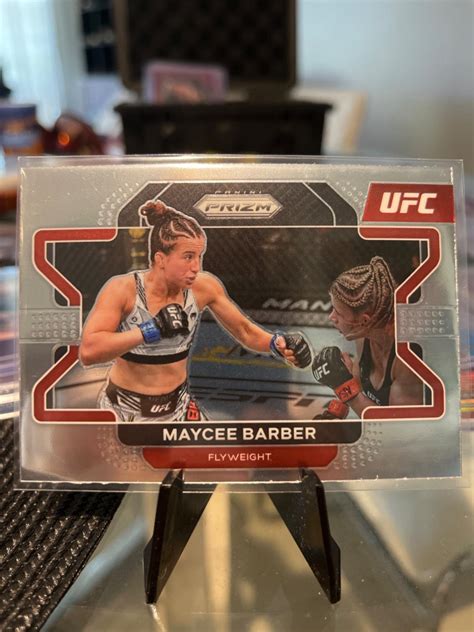 Maycee Barber Ungraded 2022 Panini Prizm UFC