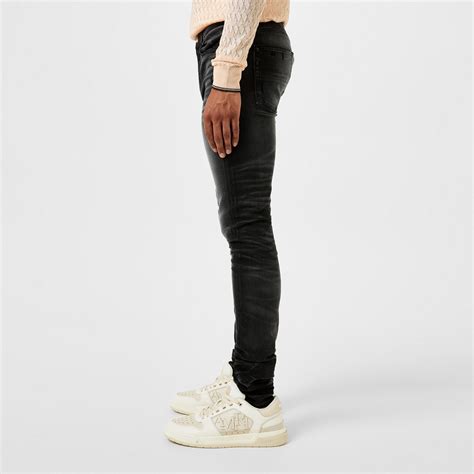 Amiri Amiri Cherub Jeans Sn42 Men Faded Black Flannels