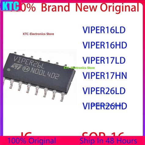 VIPER16LD-VIPER16HD-VIPER17LD-VIPER17HN-VIPER26LD-VIPER26HD-100-Brand ...