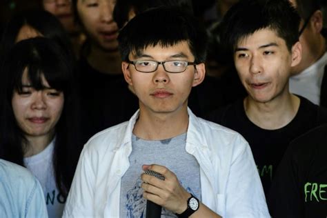 Jailed Hong Kong Activist Joshua Wong Released On Bail Daily Times