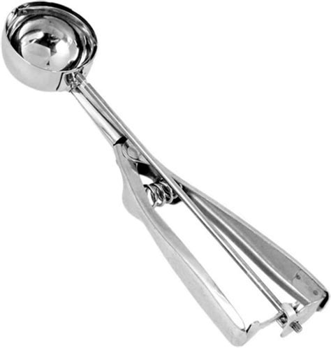 Ice Cream Scoops304 Stainless Steel Cookie Scoop For Meatballsmanual