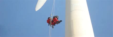 Wind Turbine Cleaning Safe Rope Access San Diego Ca