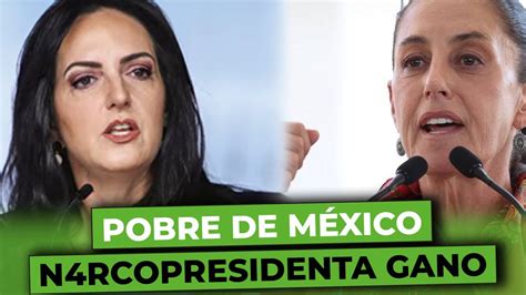 María Fernanda Cabal Critica Elecciones en México Narcoestado en