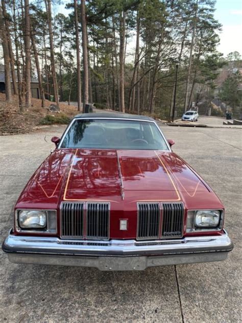 Oldsmobile Cutlass Calais Coupe Red Rwd Automatic Supreme For Sale