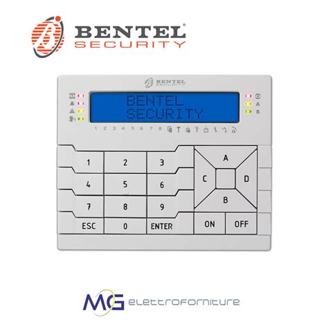 Bentel Premium Lcd Tastiera Di Comando Per Centrali Absoluta E Kyo