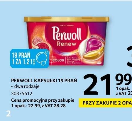 Kapsułki do prania Perwoll promocja Selgros Cash Carry Ding pl