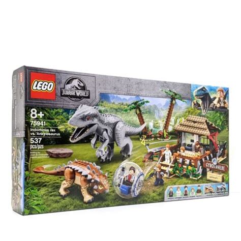 Jurassic World Indominus Rex vs Ankylosaurus Lego Set - nellspa.ro