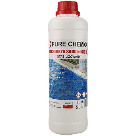 Chlor w Płynie 15 1L Chlor do Basenu PureChemical pl