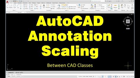 Annotation Scaling In Autocad Youtube