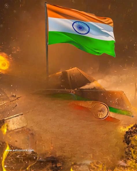 Indian Flag Cb Background