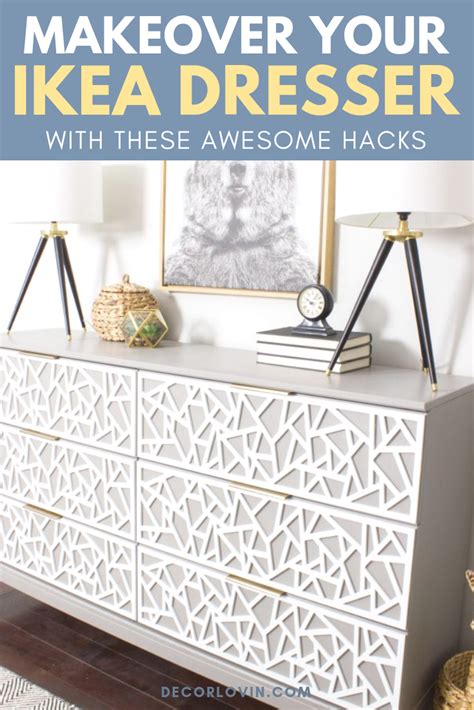 Ikea Dresser Hacks You Need For Your Bedroom Ikea Dresser Bedroom