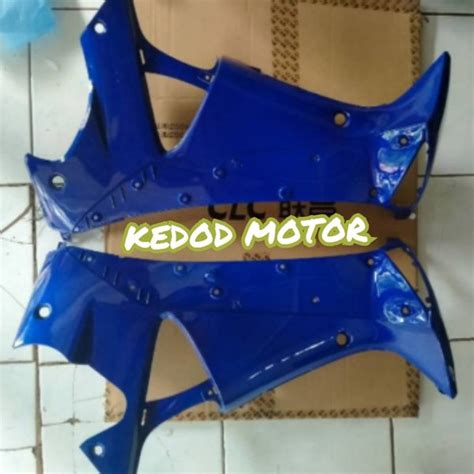 Jual Cover Body Sayap Depan Bagian Dalam Supra X Lama Warna Biru Di