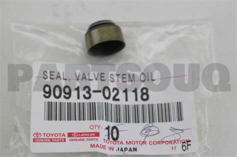 9091302118 Genuino Toyota SELLO O ANILLO O PARA ACEITE DE VÁSTAGO DE