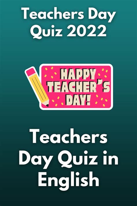 Teachers Day Quiz 2022 Teachers Day Quiz In English Teachers Day