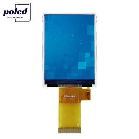 Polcd High Resolution 480x640 TFT LCD Module 2 8 Inch With SPI RGB CTP