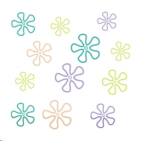 Bikini Bottom Flowers Svg Flower Svg Flower Pattern Svg Inspire Uplift