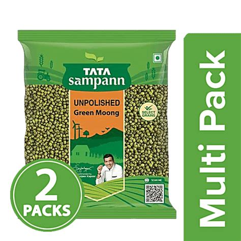 Buy Tata Sampann Unpolished Green Moong Dal Whole Online At Best