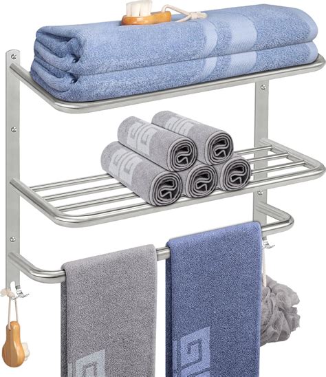 Amazon NearMoon Bathroom Towel Rack 3 Tier Towel Holder With