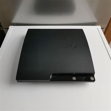 Sony Playstation Slim Ps Console Cech A Gb Charcoal