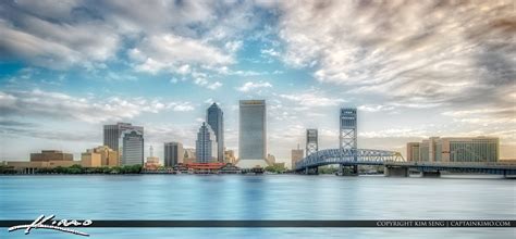 Jacksonville Skyline along the River