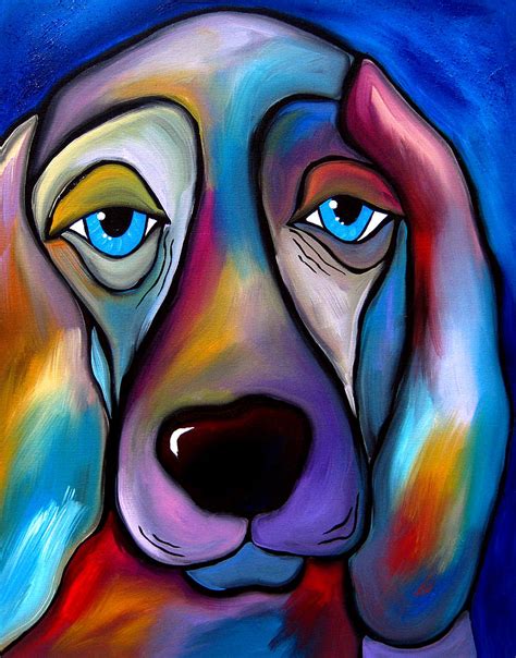 The Regal Beagle Dog Pop Art By Fidostudio Painting By Tom Fedro Pixels