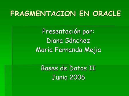 Fundamentos De Oracle Duraci N Hrs Instructor Alain Mej A Avalos