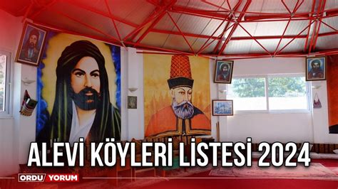 Alevi Köyleri Listesi 2024 - Ordu Yorum