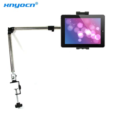 Xnyocn 360 Degree Flexible Arm Tablet Pad Holder Stand Long Lazy People