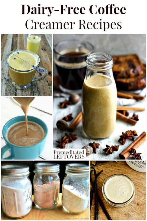 13 Dairy-Free Coffee Creamer Recipes, with Paleo and Vegan Options