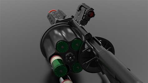 Multiple Shot Grenade Launcher in Weapons - UE Marketplace