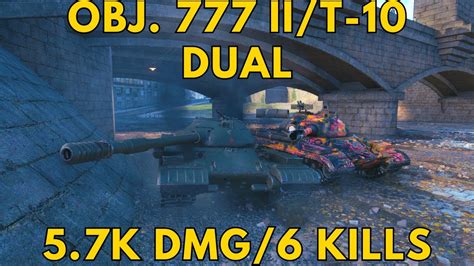 World Of Tanks Obj Ll K Dmg Kills Youtube