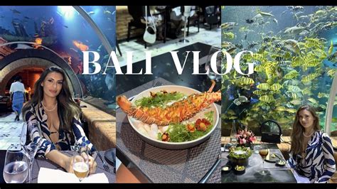 BALI S FIRST AQUARIUM RESTAURANT KORAL ULUWATU VLOG PLACES TO EAT